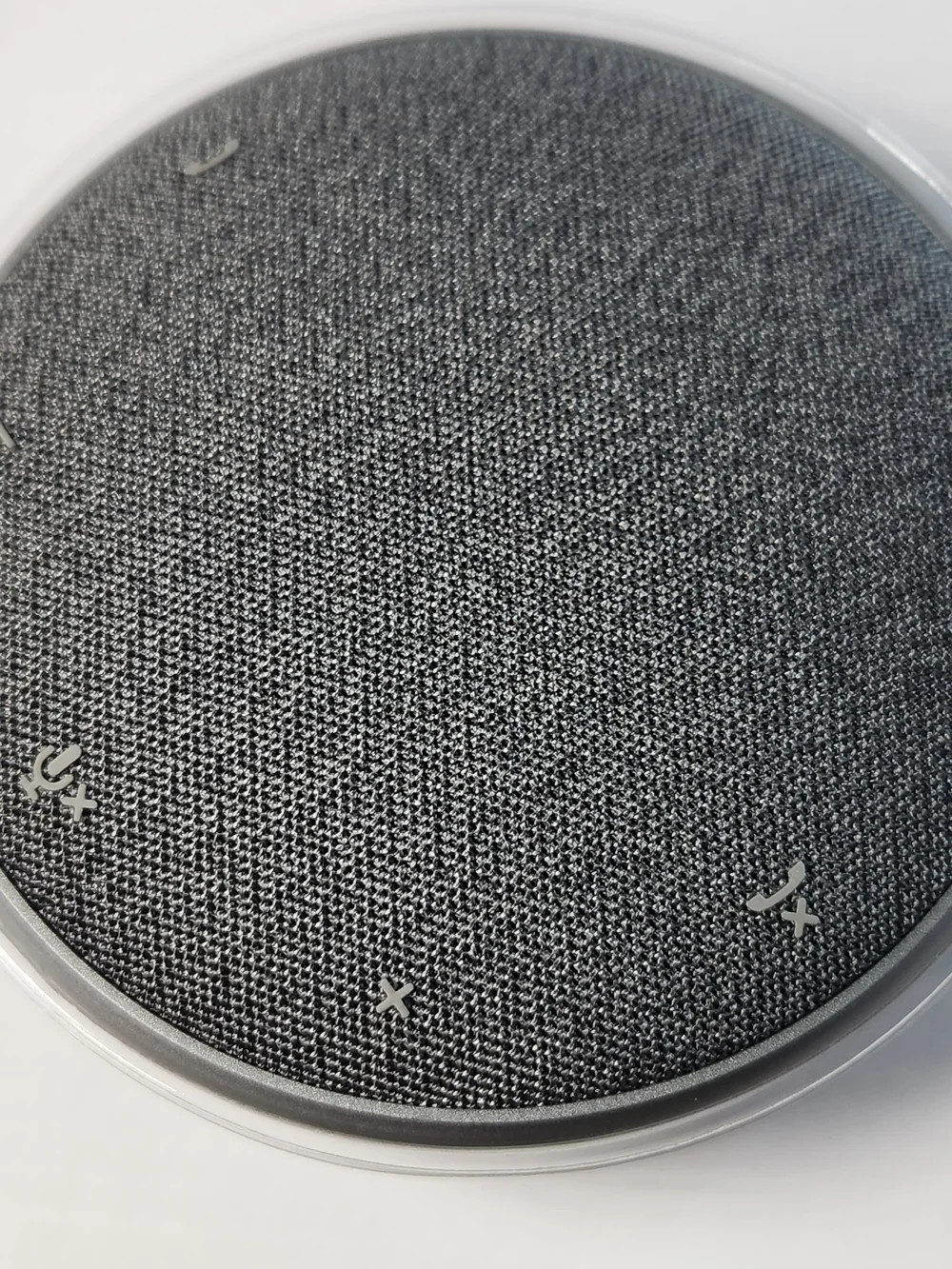 Dell Round Portable Speakerphone in Dark Gray